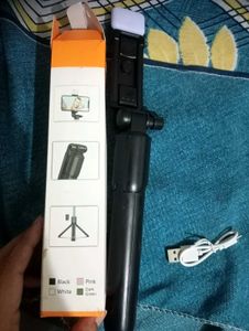 Selfie Stick with LED Light