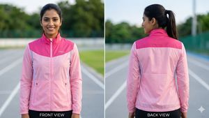 Women's Pink Athletic Jacket Original Magnus korea