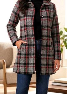 Checked Women's Jacket