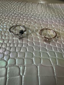 Cute Heart Rings (Set of 2)