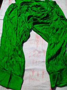 Vibrant Green Bandhani Kurta set