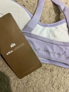 Lavender Sports Bra