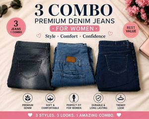 Bundle of 3 Women's Jeans