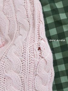 SALE ❗Coquette Pink Cable Knit Sweater