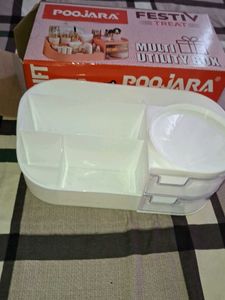 Multi-Utility Makeup Organizer Box
