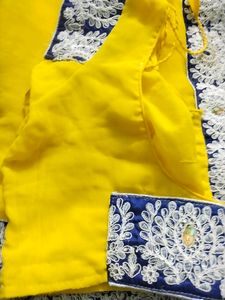 Yellow Saree For Haldi Function And Other