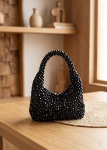 Handmade crystal bag