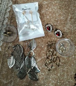 combo 5 earing and pendant set