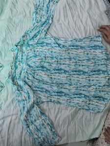 Stylish Printed Crepe Top