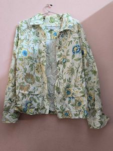 Floral Print Jacket