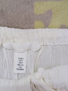 A Crop Top With Puffer Sleeves