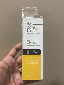 Deconstruct Gel Sunscreen SPF 55+