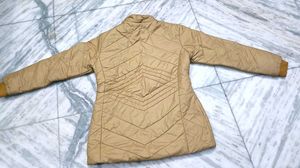 Tan Quilted Padded Jacket