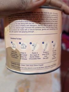 Sanfe Detan Chocolate Wax for Hair Removal