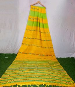 Elegant Hand Kantha Embroidered Saree