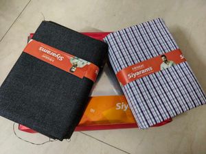 Siyaram's Premium Unstitched Fabric ~ 2 in 1 set