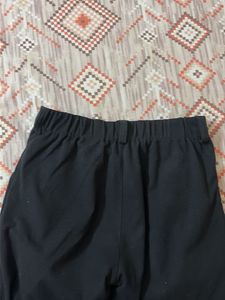 Black Wide-Leg Pants