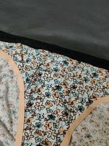 Floral Print Briefs