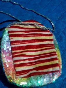 Sparkly Sequin Doll Purse only bag