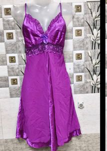 Satin Night Dress