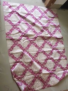 Elegant Purple &amp; Cream Curtains