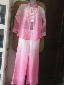 brand new Ombre Pink Top& Pants 32 size