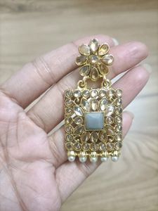Gold Plated Kundan Choker Set