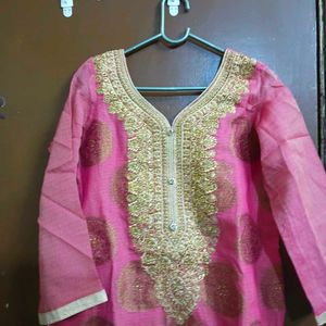 Beautiful Pink Kurta Set