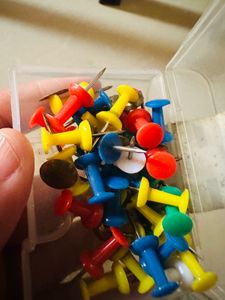Colorful Push Pins