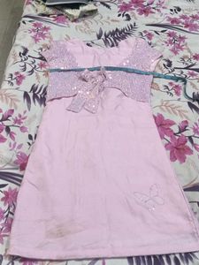 Pink Sequine middy