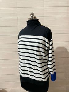 Ralph lauren Striped Turtleneck Sweater