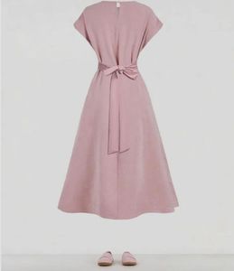 SAVANA Pink Midi Dress