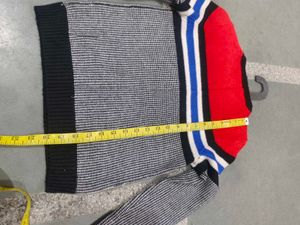 Striped Knit Sweater
