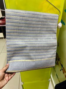 Brand New Pure Cotton Handloom Saree With Unstich