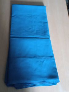 blue  saree Material Fabric