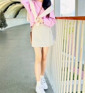 Uniqlo check Wrap Skort