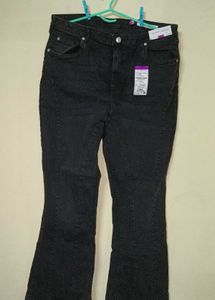 Black Flare Jeans