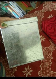 Vintage Metal Lock Box(piggy bank)