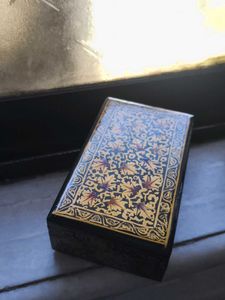 Vintage Decorative Trinket Box From Kashmir