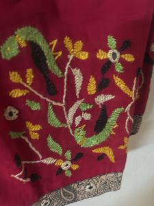 Embroidered unused Kurta Set with Pants