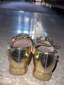 discount Cute Gold Party Shoes