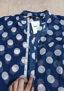 Poly Georgette Long Branded Top