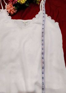 Chic Lace Trim Cami Top