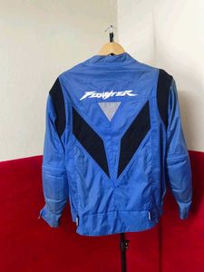 Blue Fighter Motorcycle Jacket