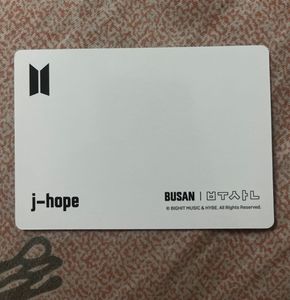 BTS J-Hope Official photocard