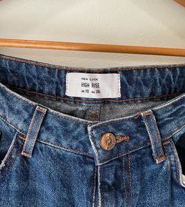High Waist Blue Mom Jeans