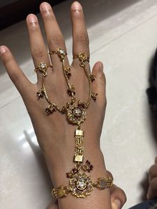Elegant Hand Harness with Rings