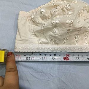 Vintage❤️ Embroidered Cotton Bra