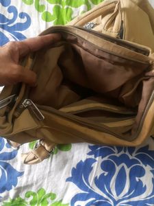 Big Shoulder Bag With Many Compartments