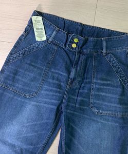 Classic Blue Wide Leg Jeans